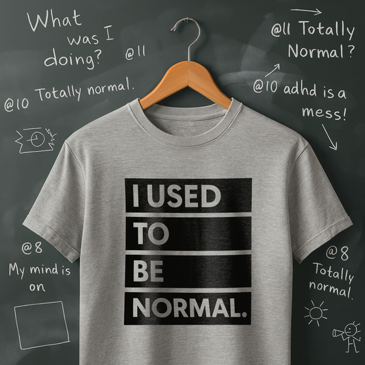 I Used to be Normal - T-Shirt
