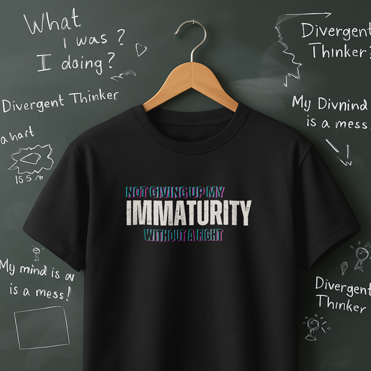 Not Giving Up My Immaturity Without a Fight - T-Shirt