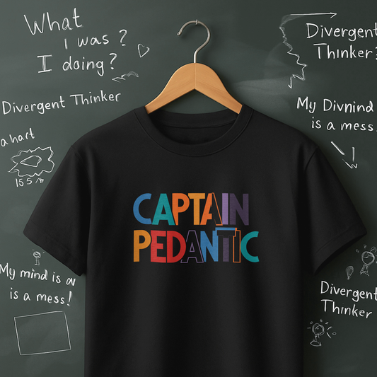 Captain Pedantic - T-Shirt
