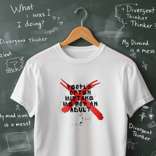 People Often Mistake Me for an Adult - T-Shirt