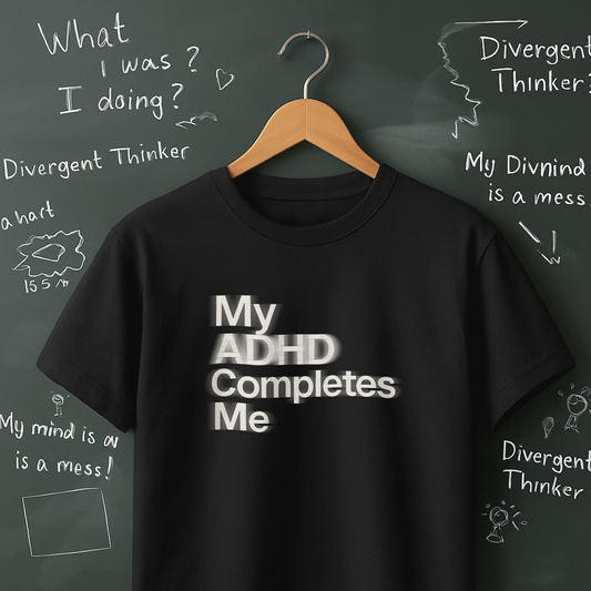 My ADHD Completes Me - T-Shirt