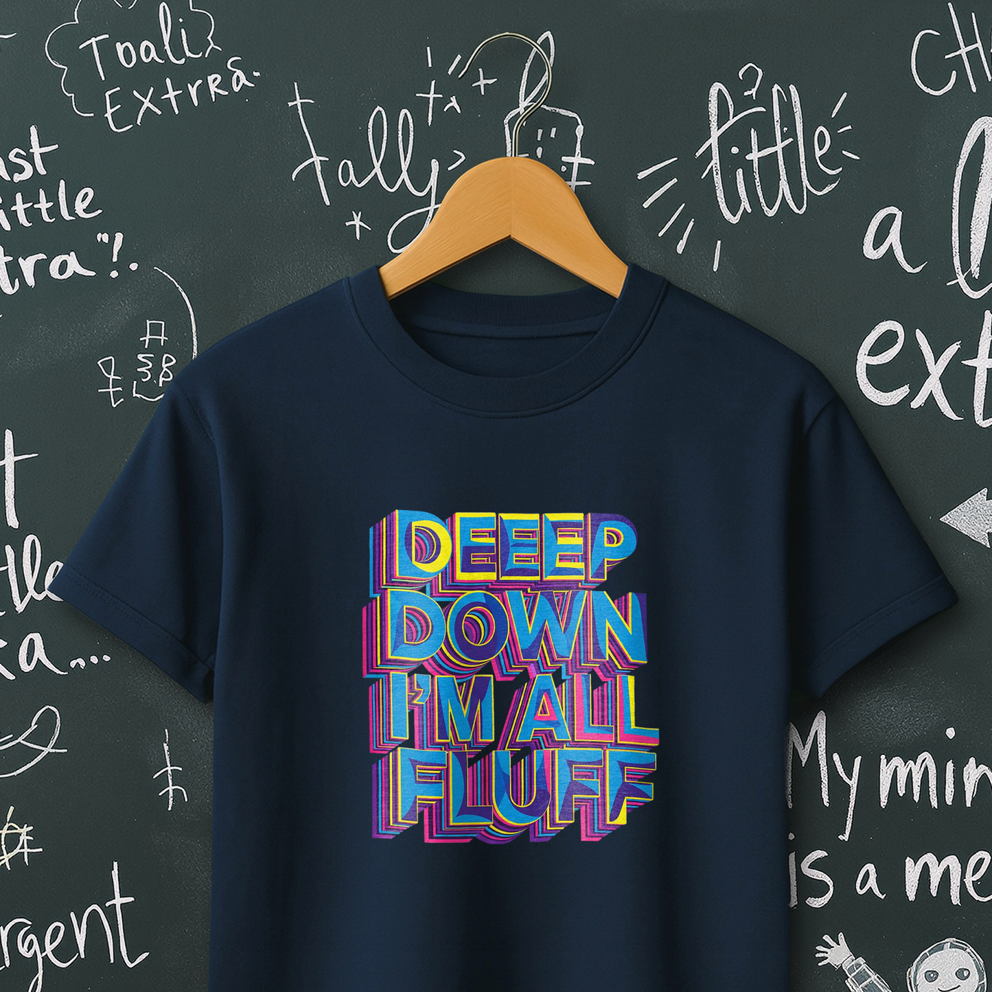 Deeep Down I'm All Fluff T-Shirt