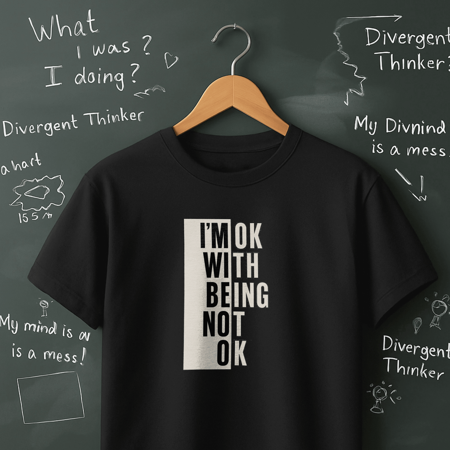 I'm Ok With Being Not Ok T-Shirt