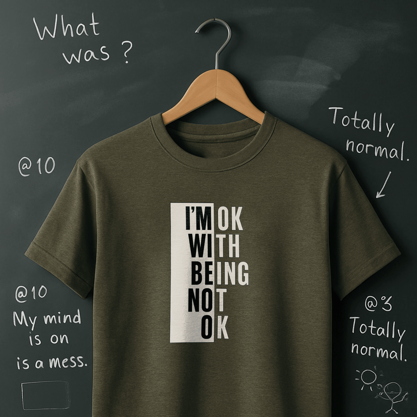I'm Ok With Being Not Ok T-Shirt