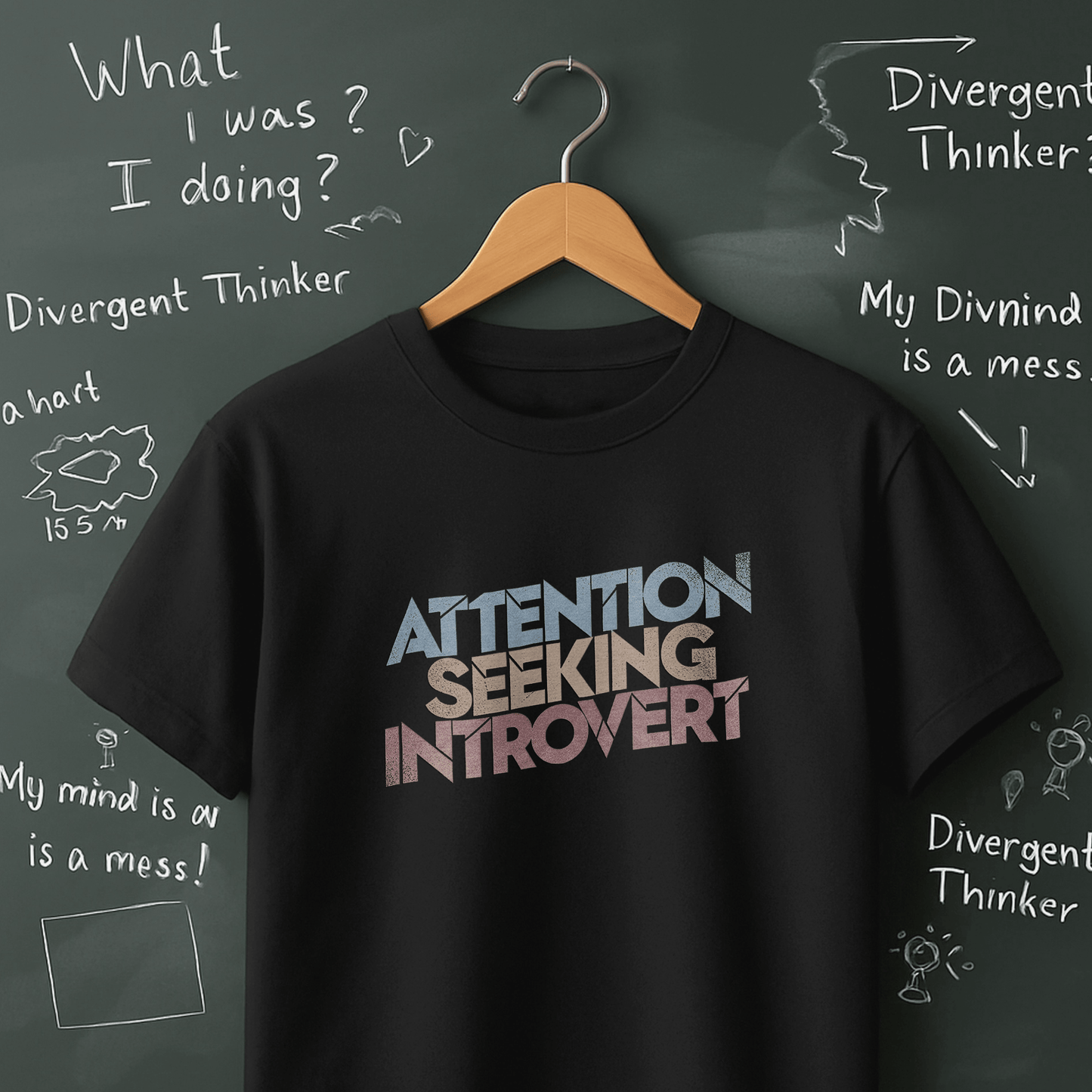 Attention Seeking Introvert T-Shirt