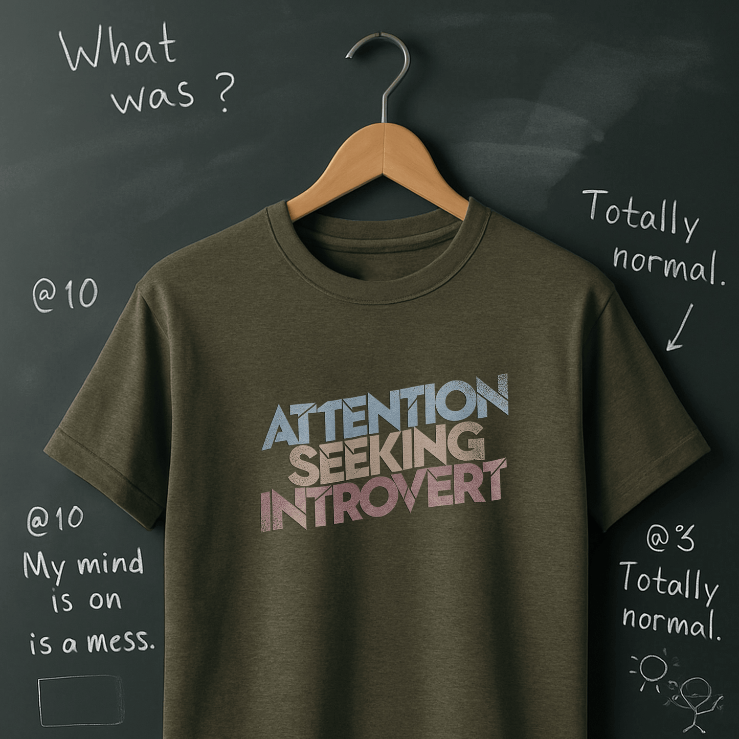 Attention Seeking Introvert T-Shirt