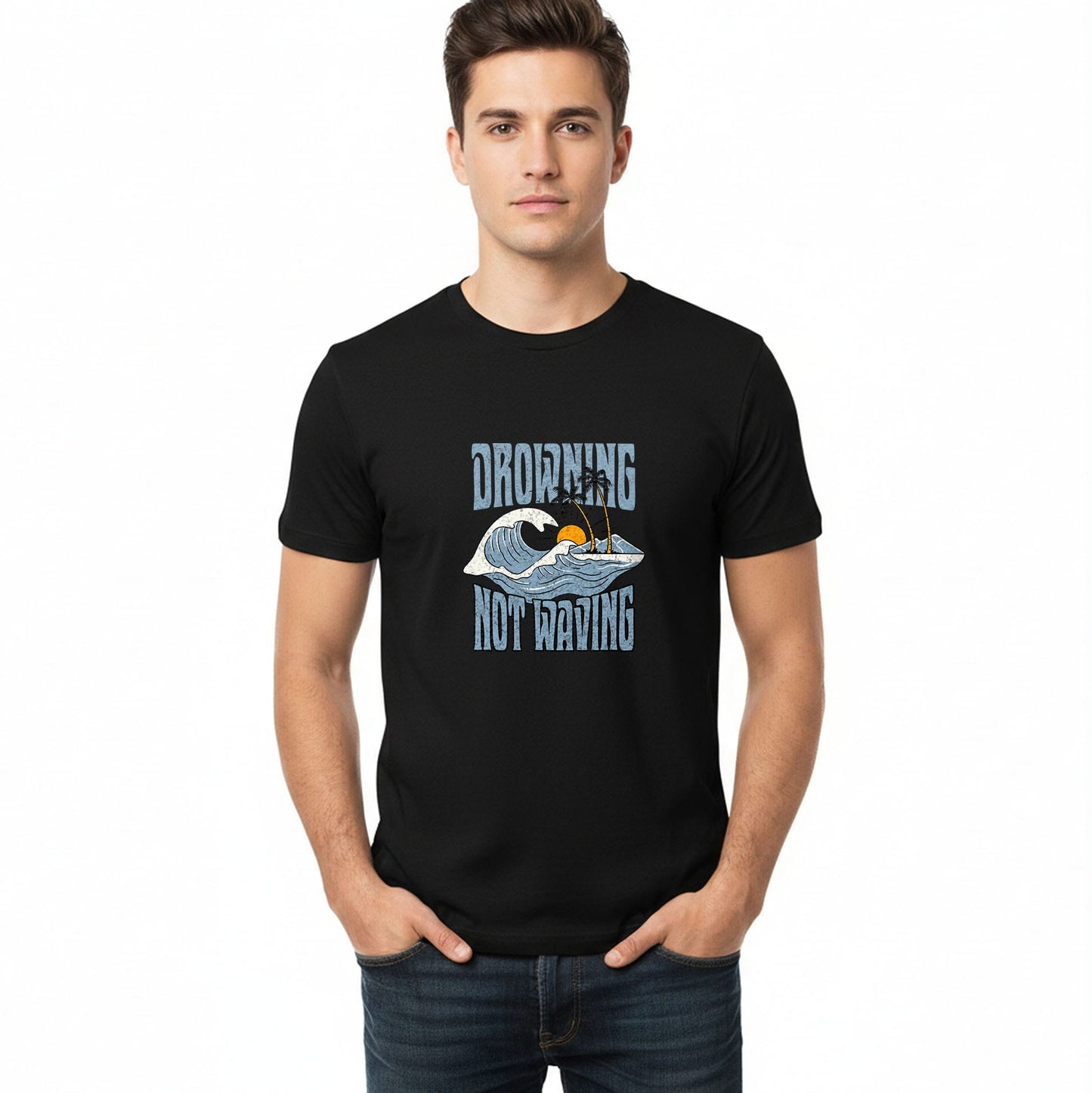 Drowning Not Waving - T-Shirt