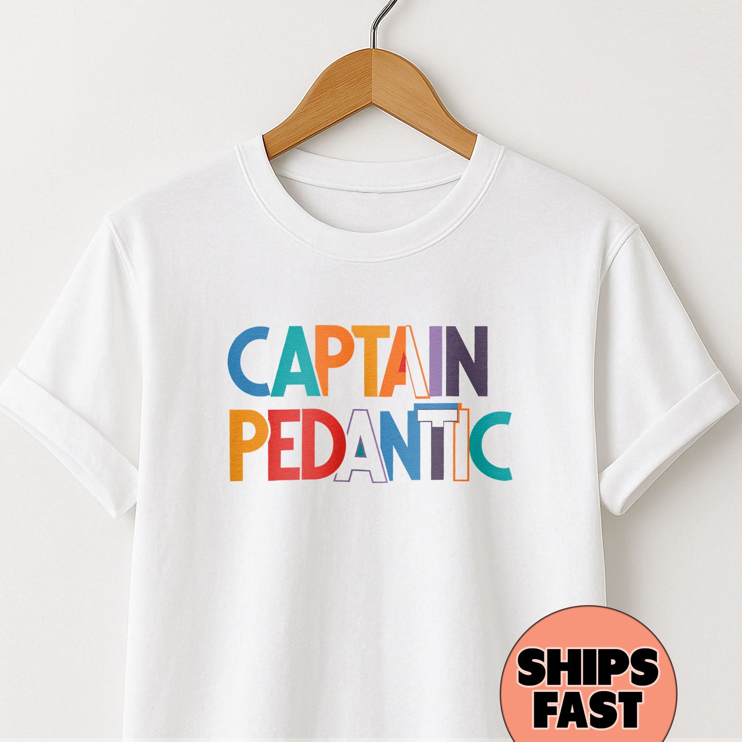 Captain Pedantic - T-Shirt