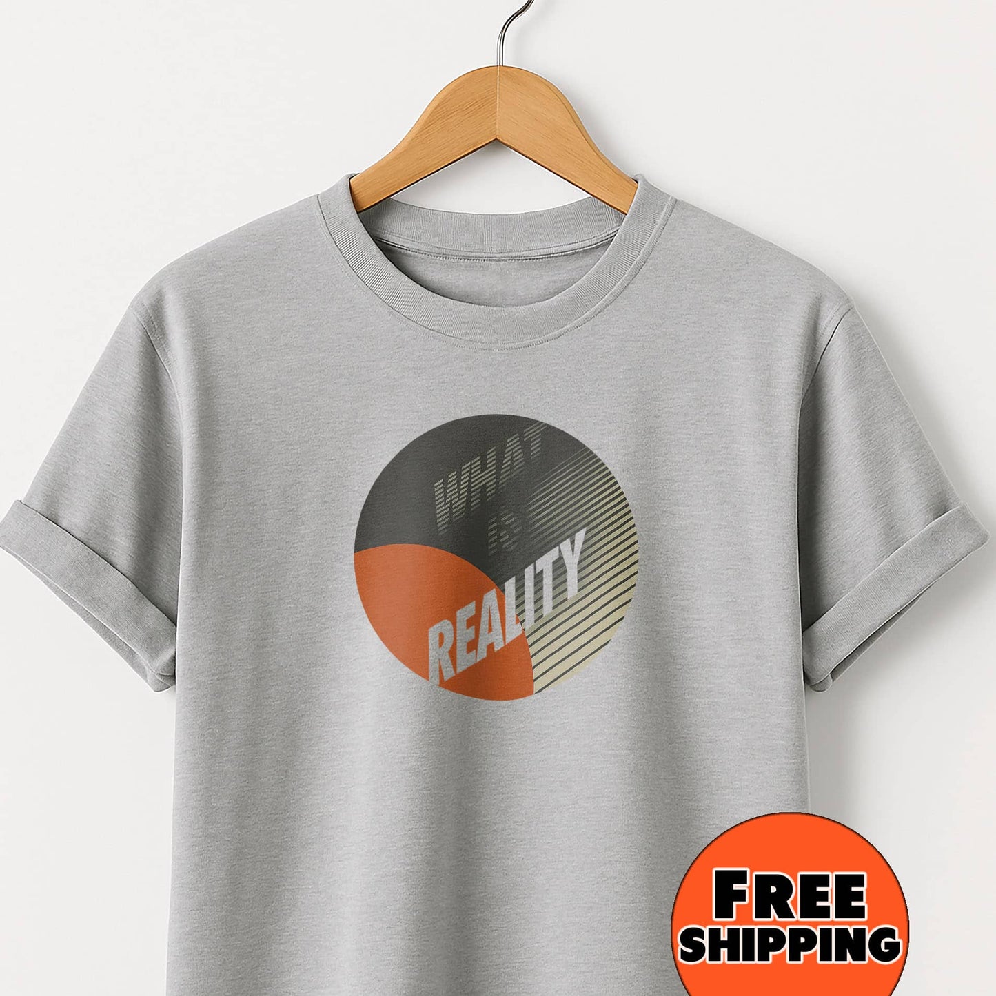 What Is Reality T-Shirt — Thoughtful Graphic Tee for Philosophy Lovers