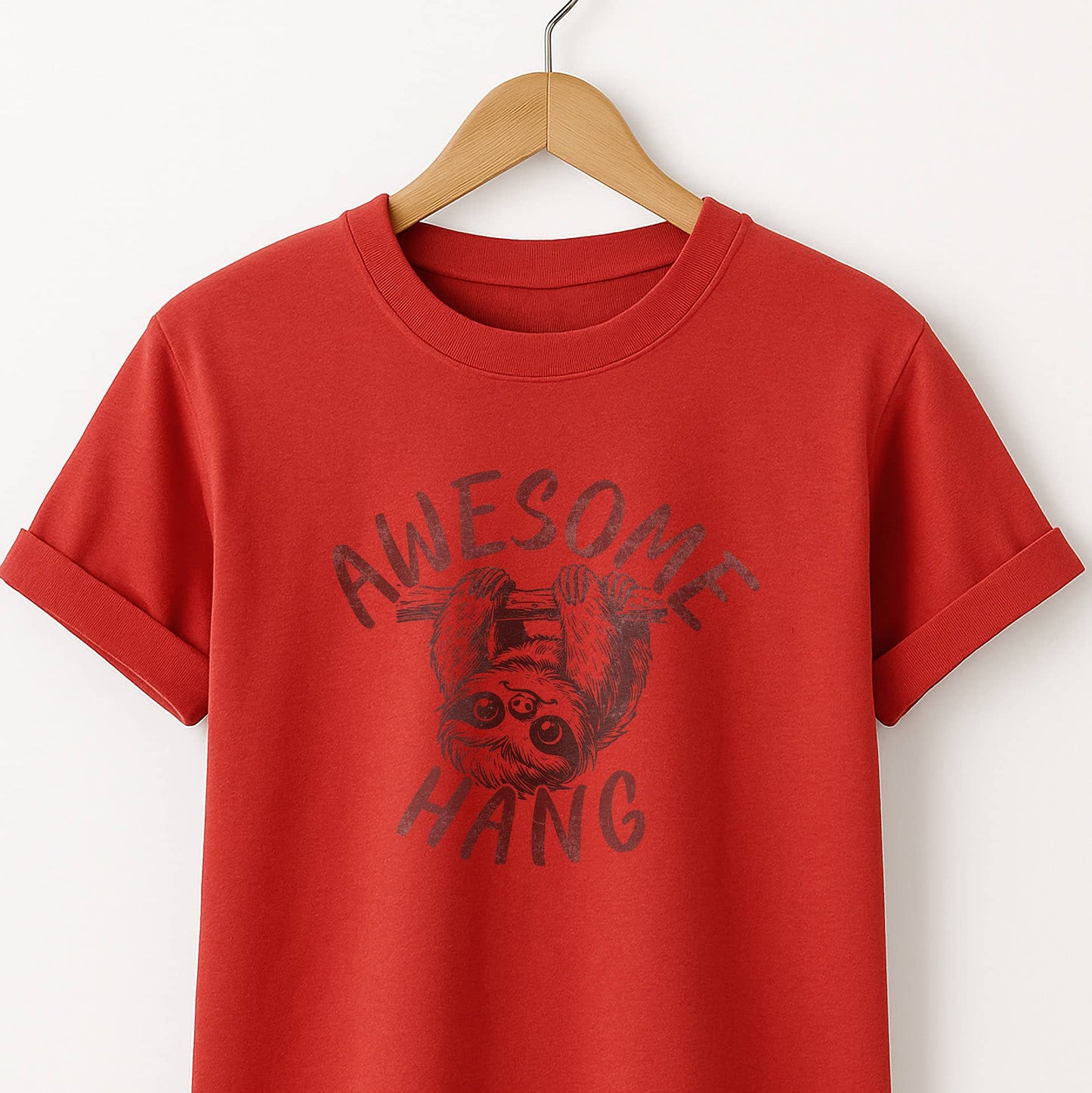 Awesome Hang T-Shirt — Casual Graphic Tee