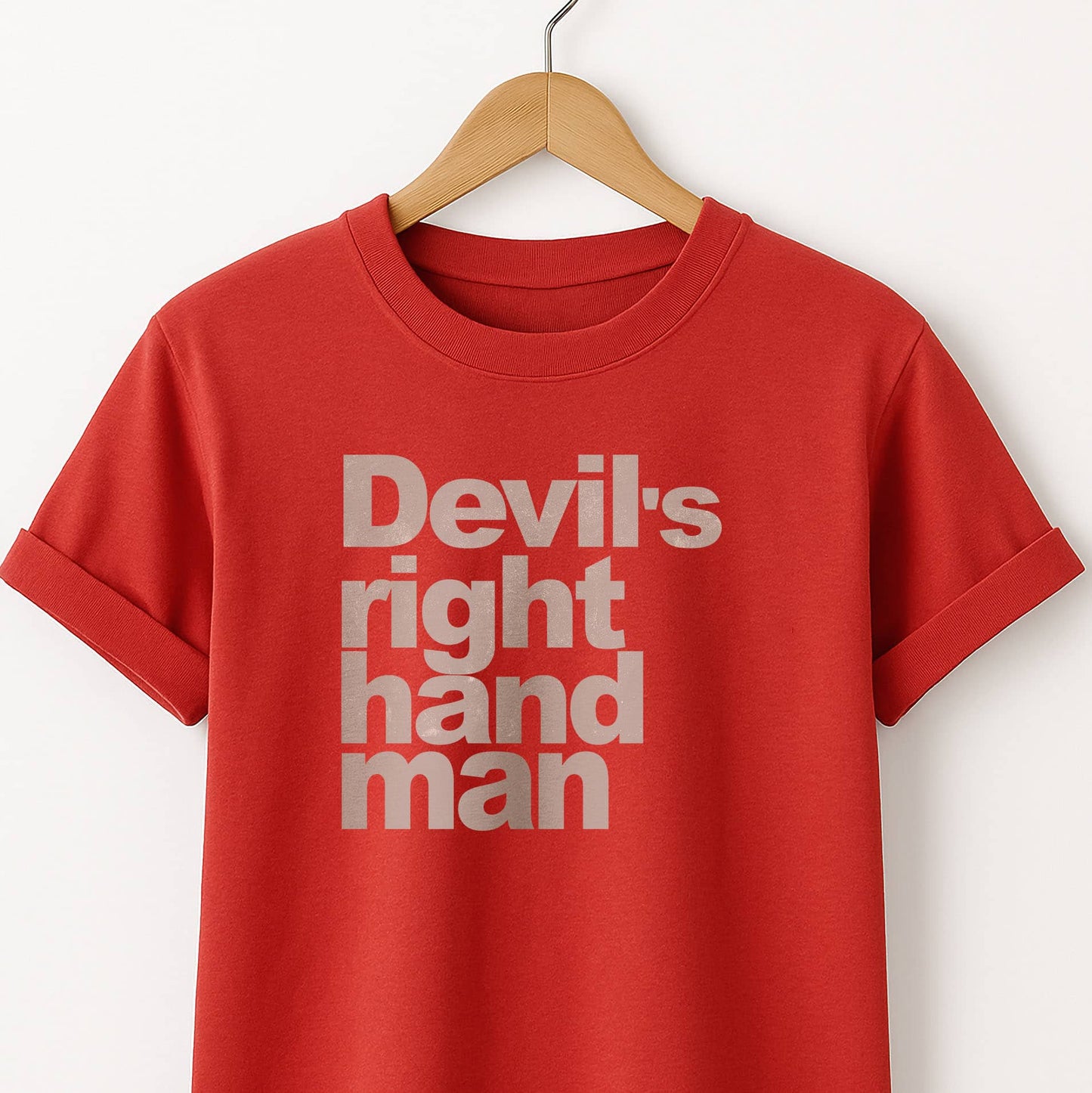 Devils Right Hand T-Shirt — Edgy Graphic Tee