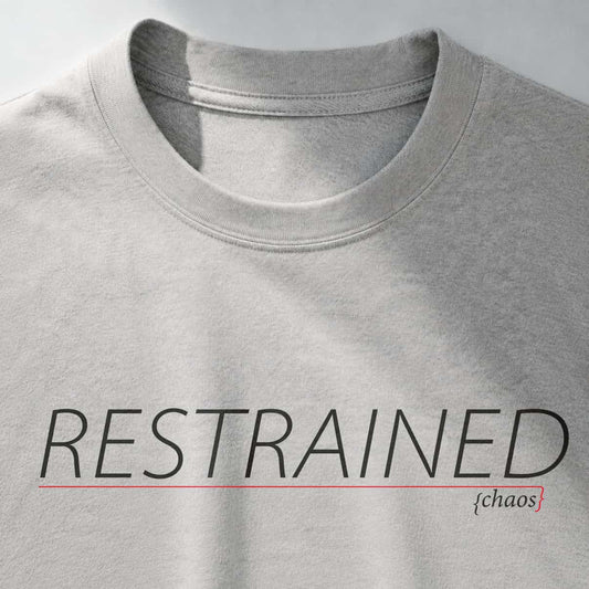 Restrained (Chaos) Minimalist T‑Shirt