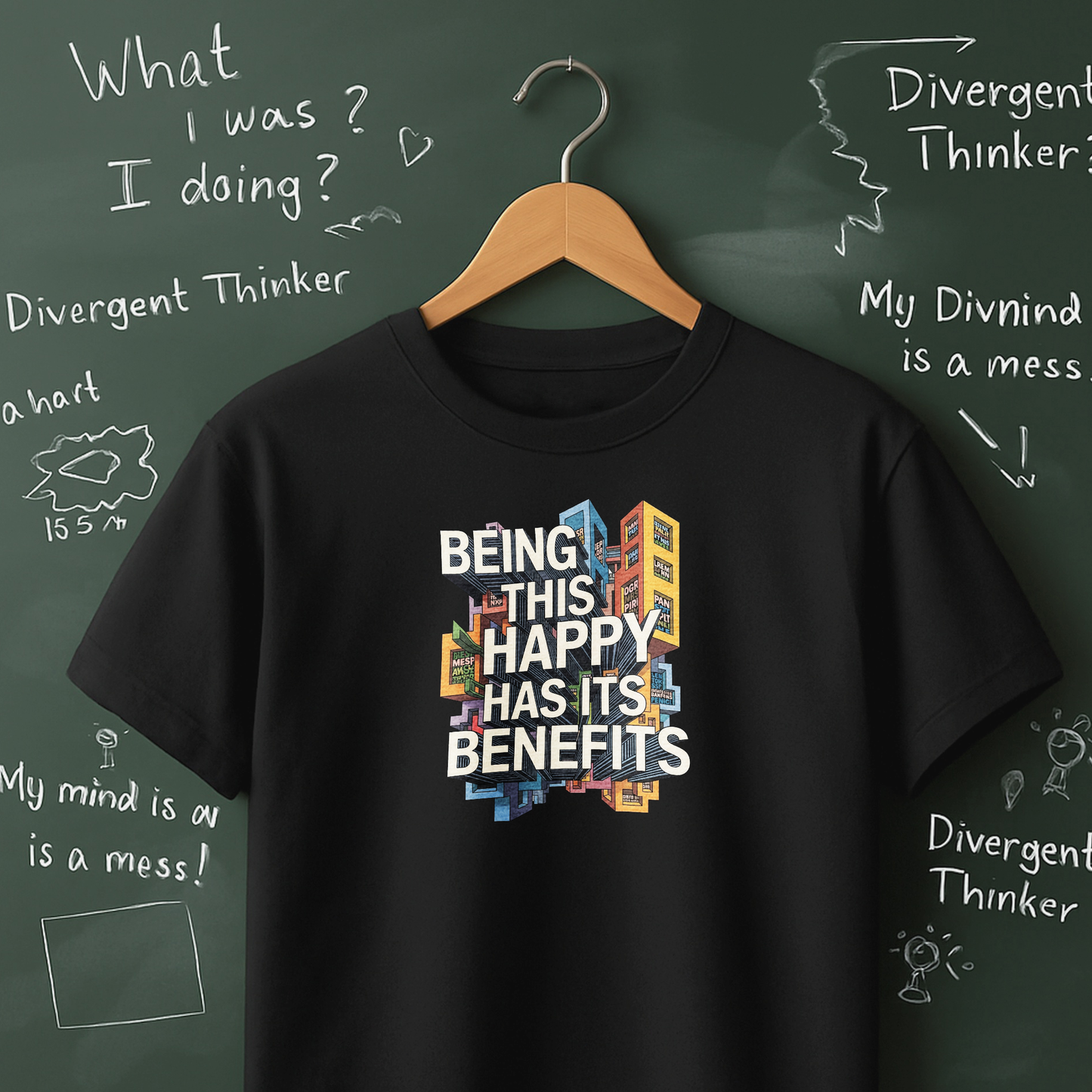 Being This Happy Has Its Benefits T-Shirt