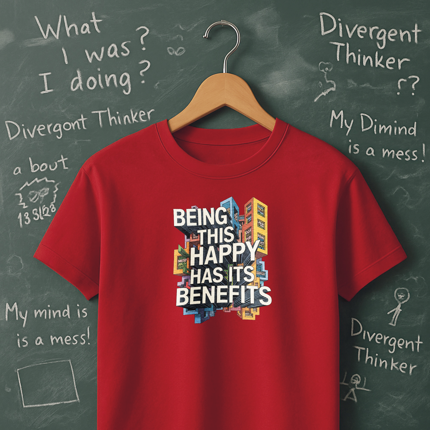 Being This Happy Has Its Benefits T-Shirt