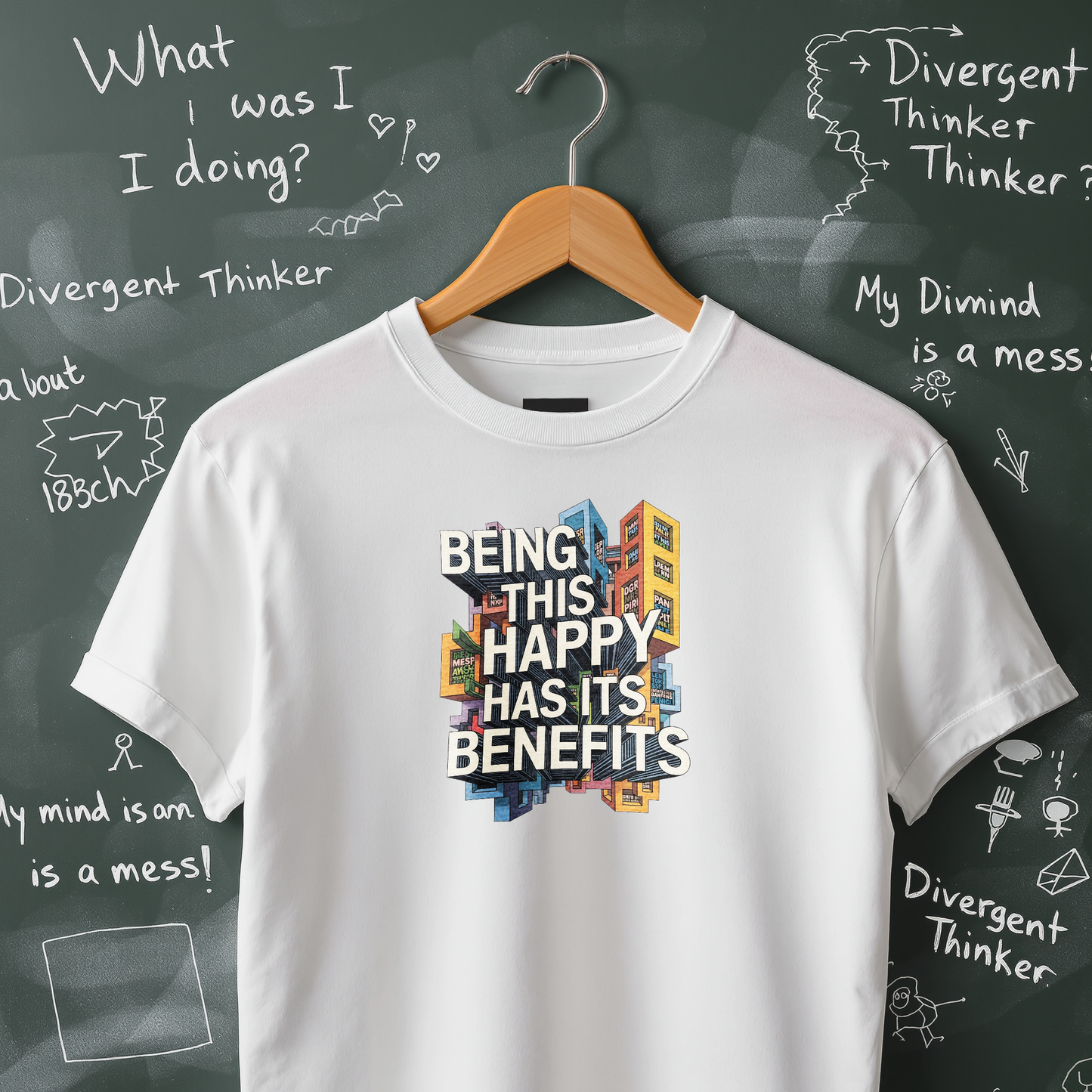 Being This Happy Has Its Benefits T-Shirt