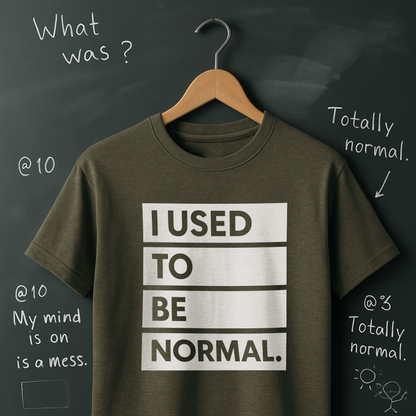 I Used to be Normal T-Shirt