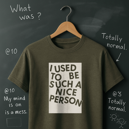 I Used to be Such a Nice Person T-Shirt