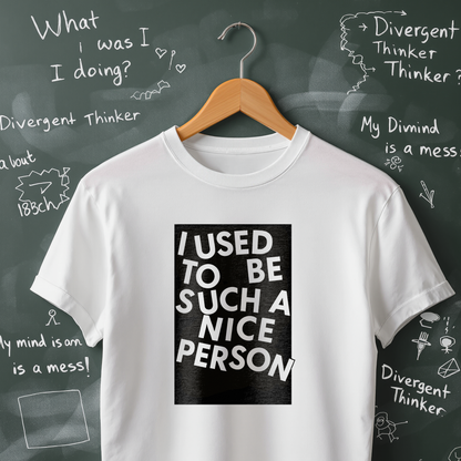 I Used to be Such a Nice Person T-Shirt