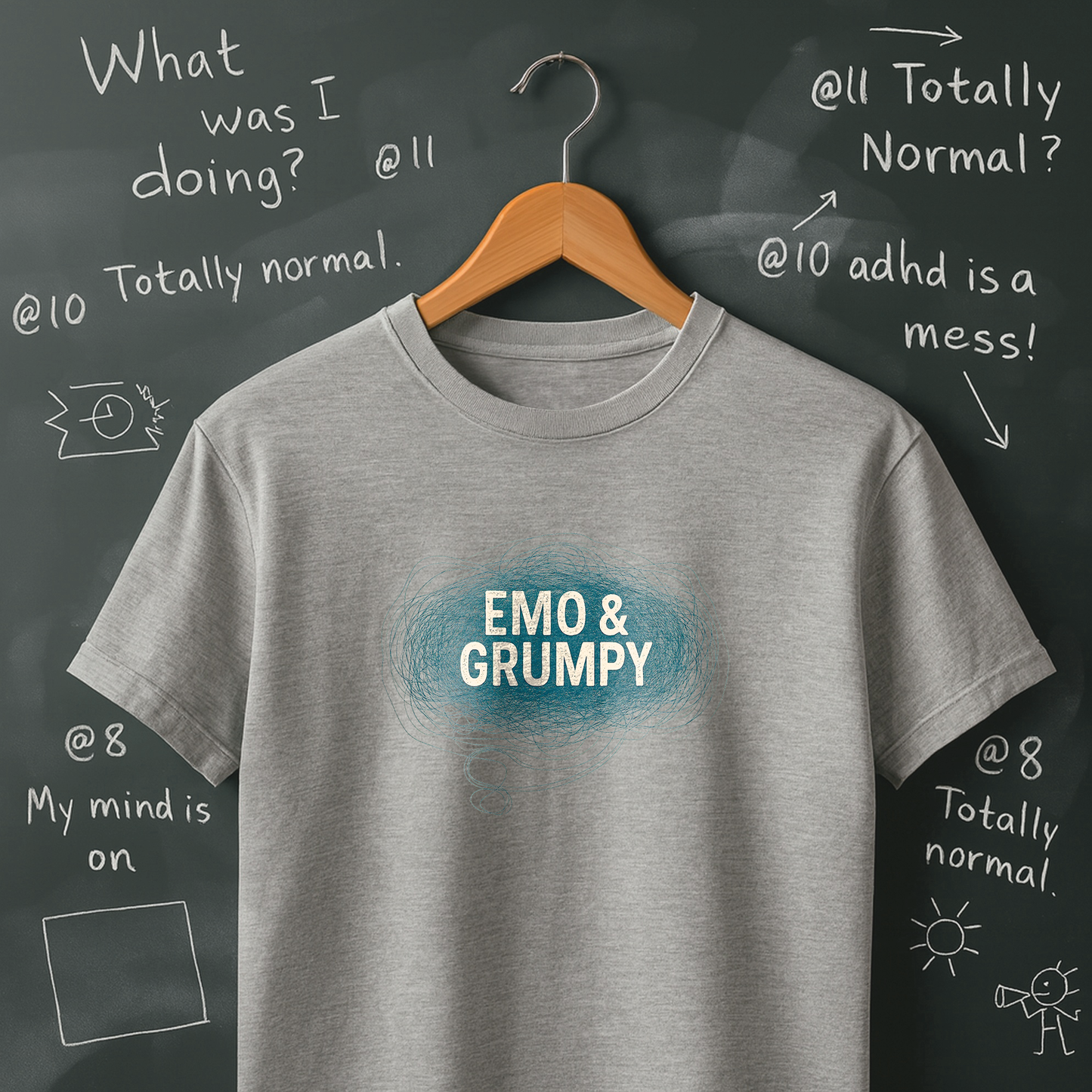 Emo and Grumpy T-Shirt