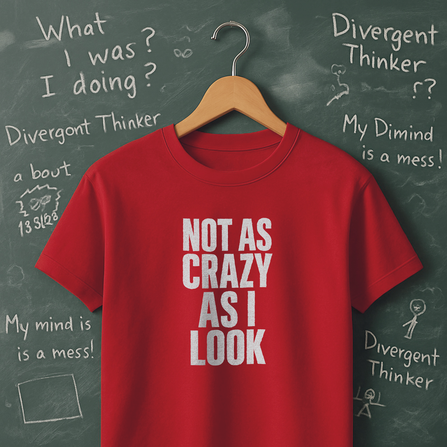 Not as Crazy as I Look T-Shirt
