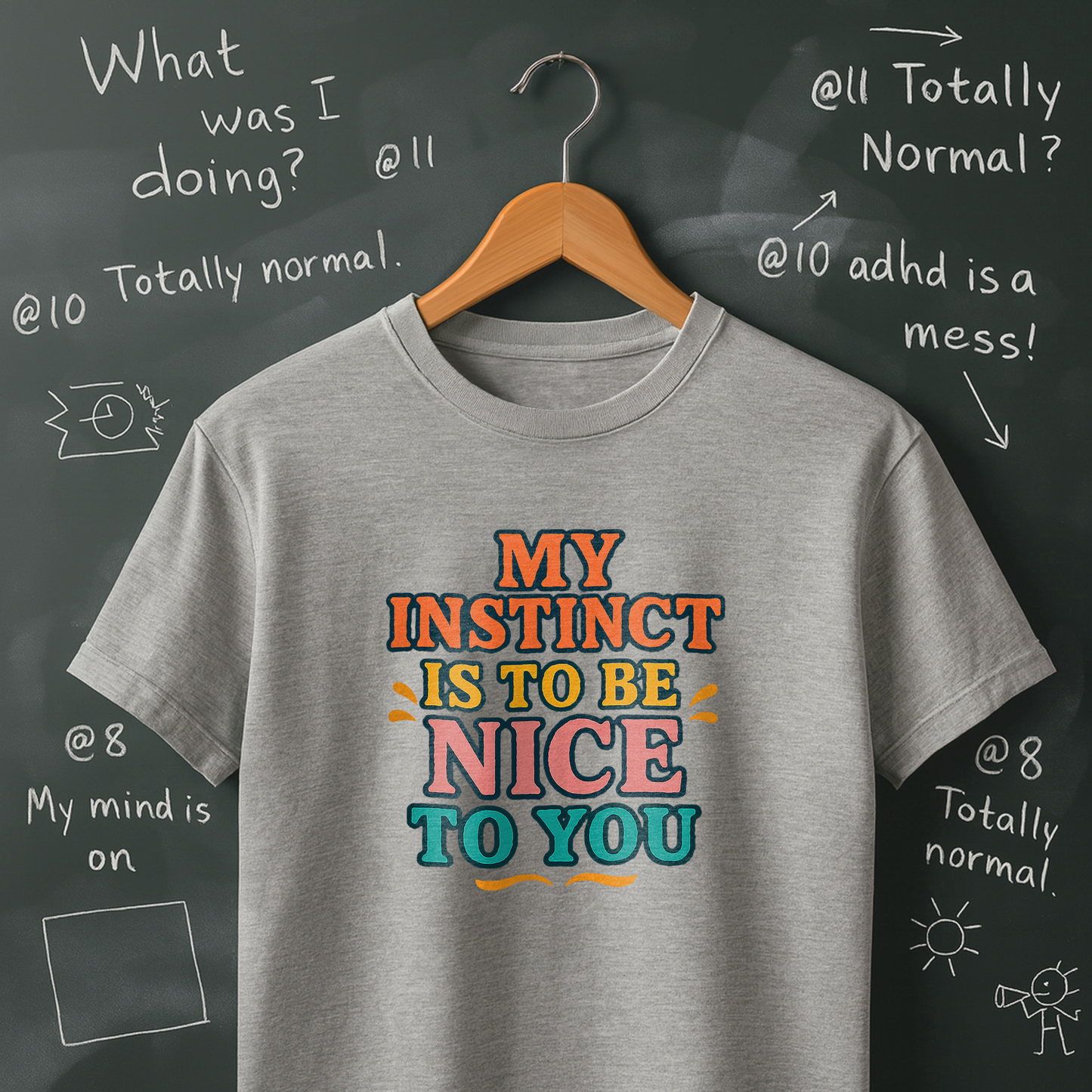 My Instinct is to be Nice to You T-Shirt