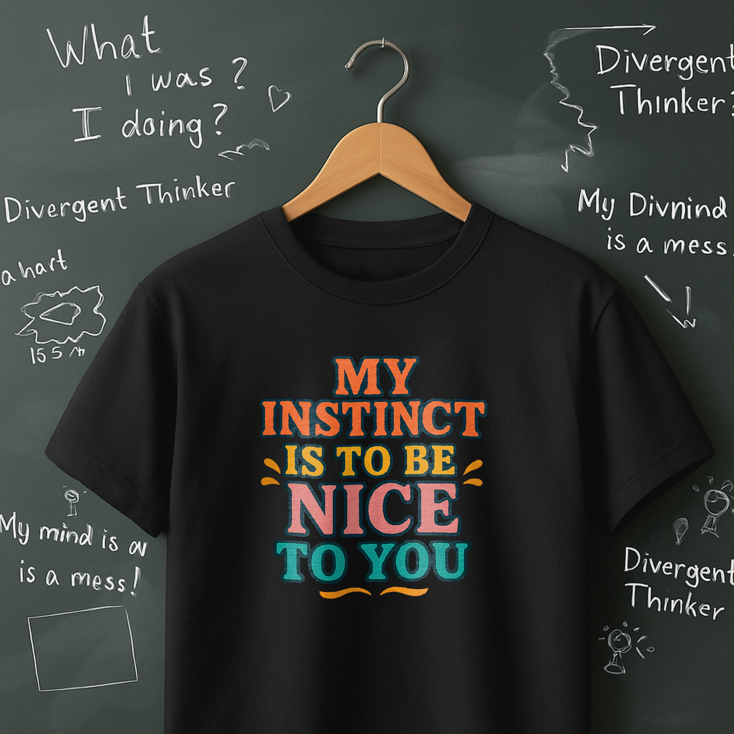 My Instinct is to be Nice to You T-Shirt