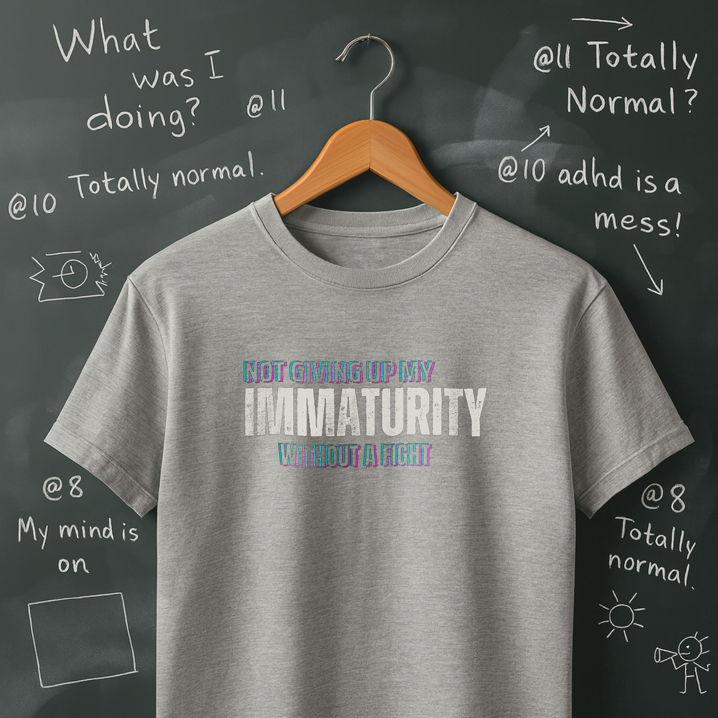 Not Giving Up My Immaturity Without a Fight T-Shirt
