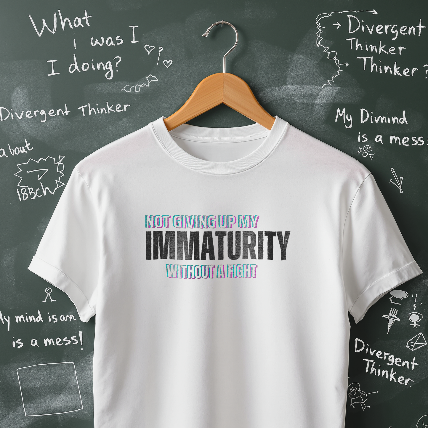Not Giving Up My Immaturity Without a Fight T-Shirt