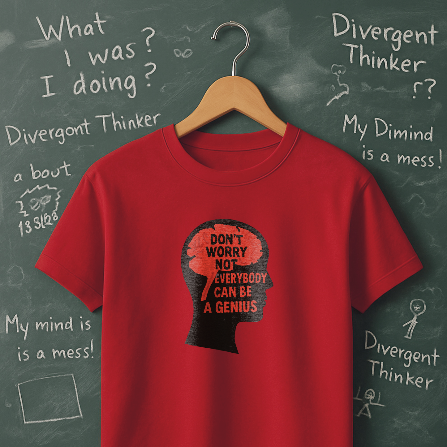 Don't Worry Not Everybody Can Be a Genius T-Shirt