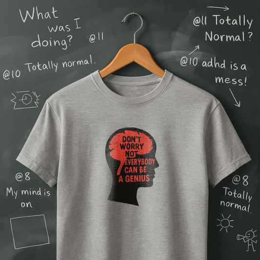 Don't Worry Not Everybody Can Be a Genius T-Shirt