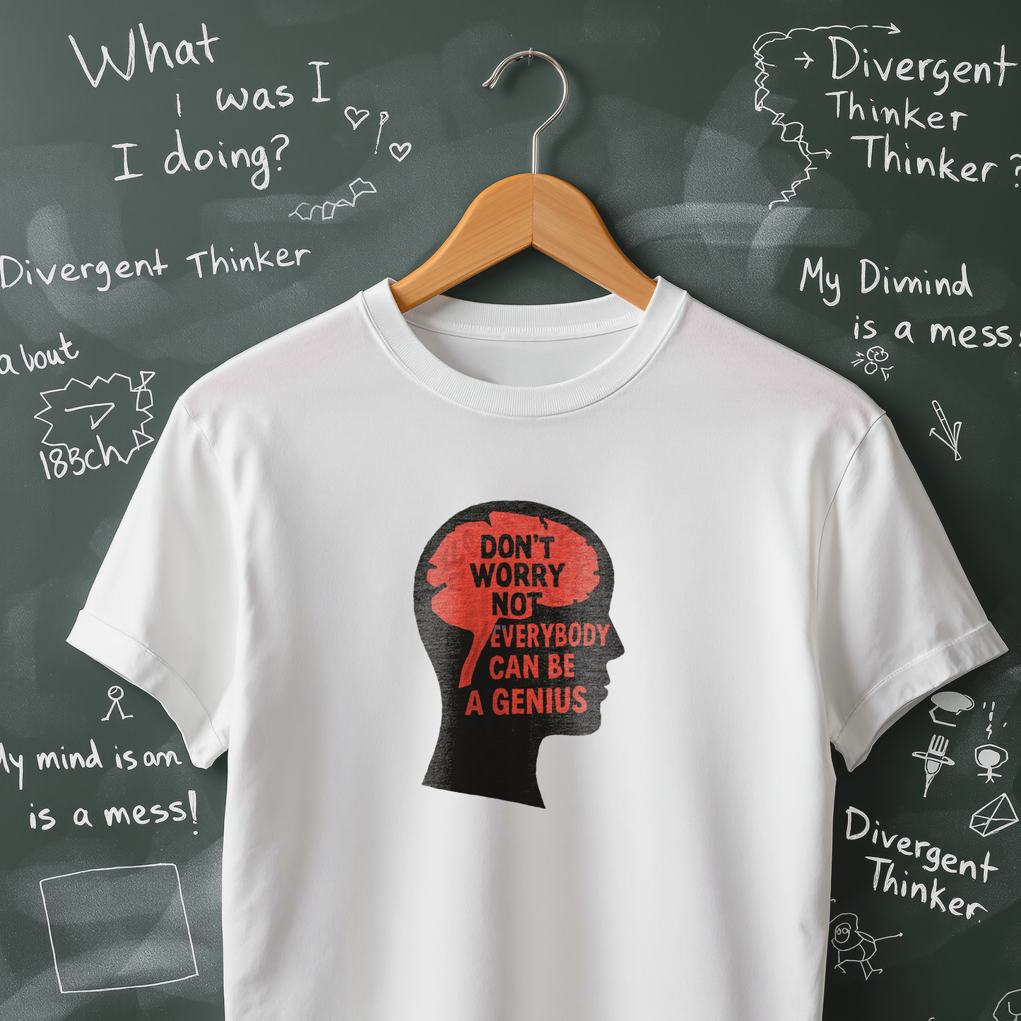 Don't Worry Not Everybody Can Be a Genius T-Shirt