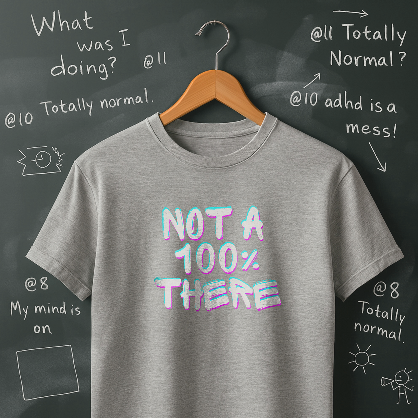 Not a 100% There T-Shirt