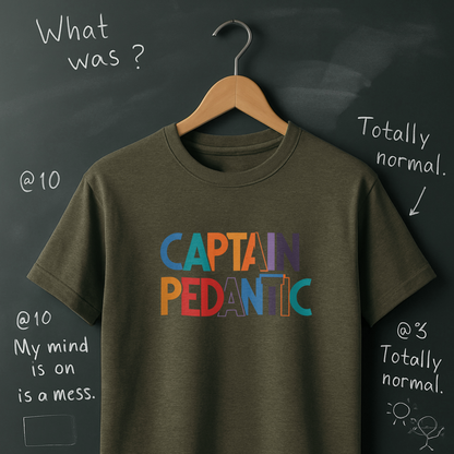 Captain Pedantic T-Shirt