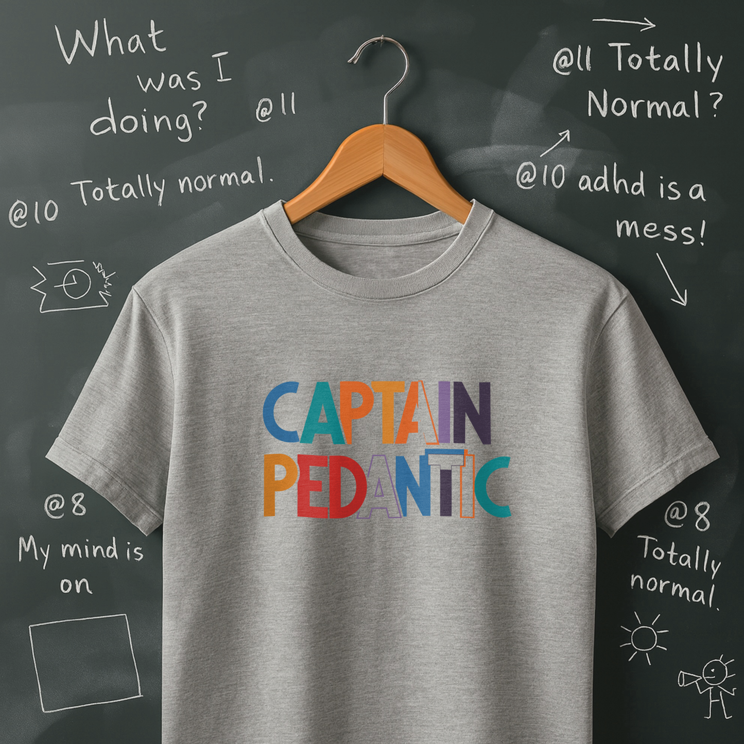 Captain Pedantic T-Shirt