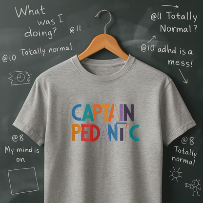 Captain Pedantic T-Shirt