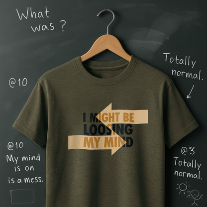 I Might be Loosing My Mind T-Shirt