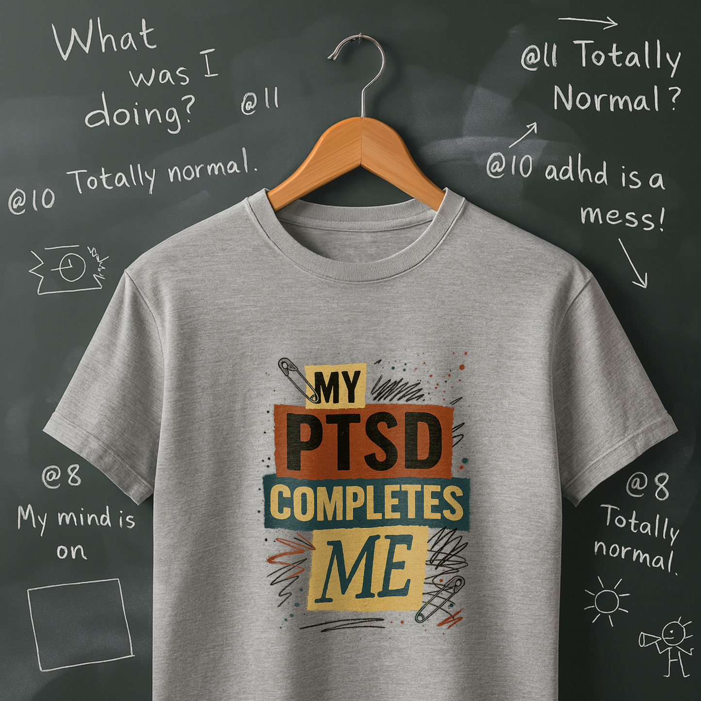 My PTSD Completes Me T-Shirt
