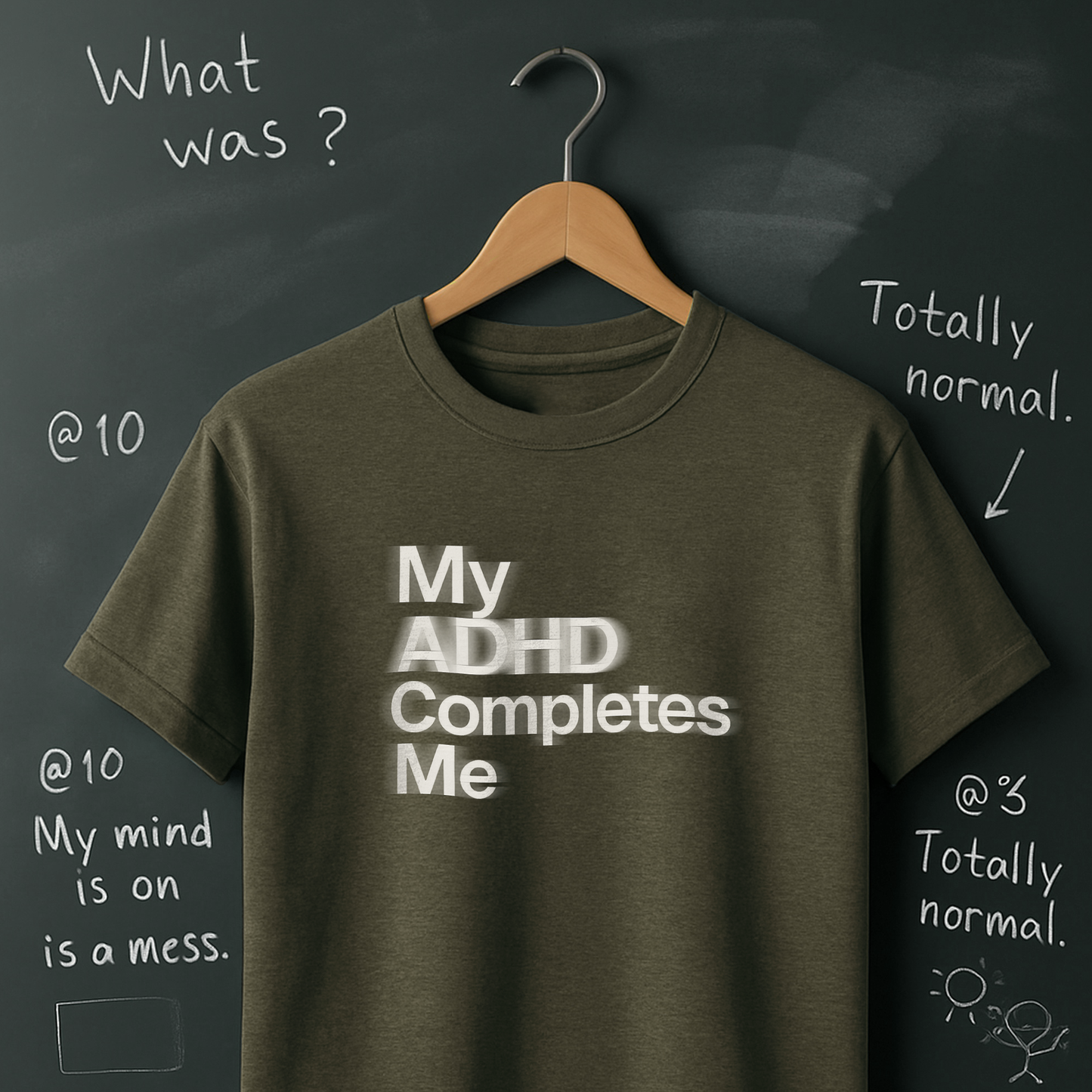 My ADHD Completes Me T-Shirt