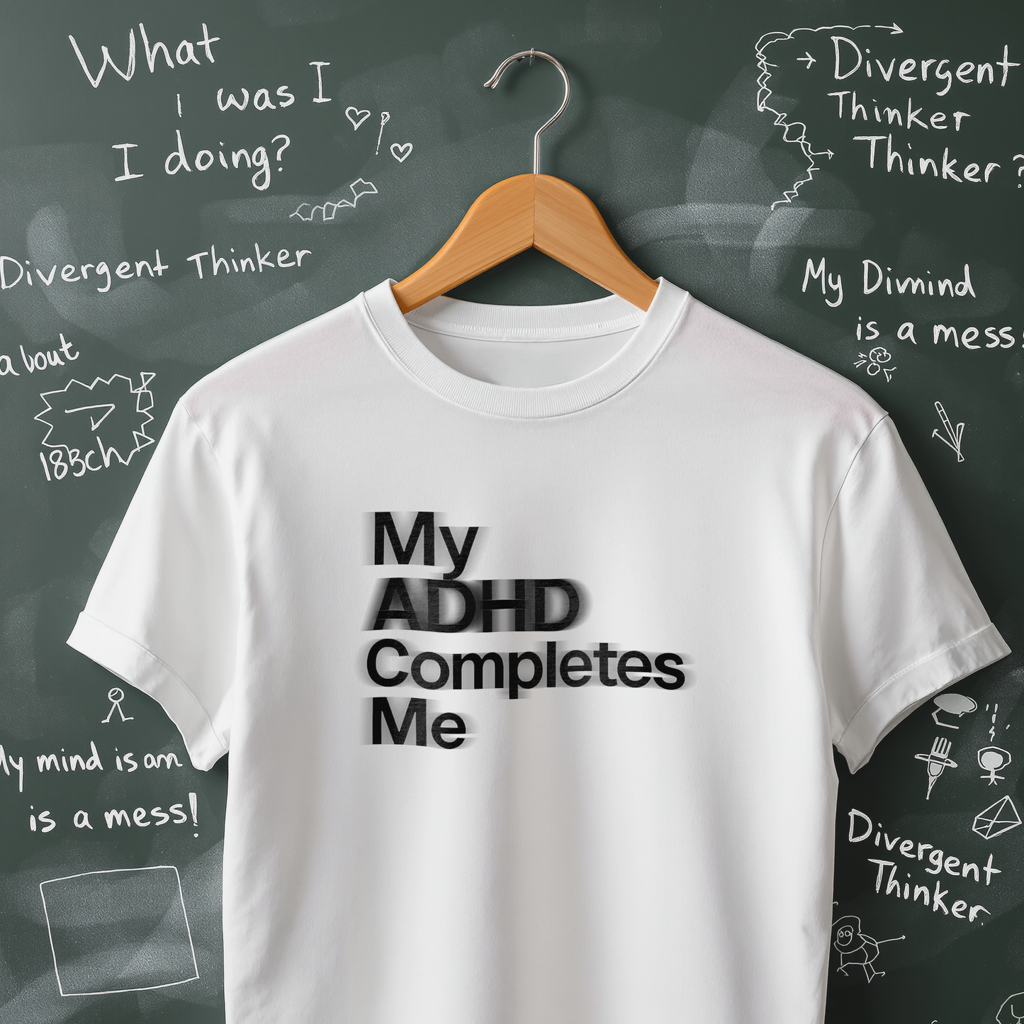 My ADHD Completes Me T-Shirt