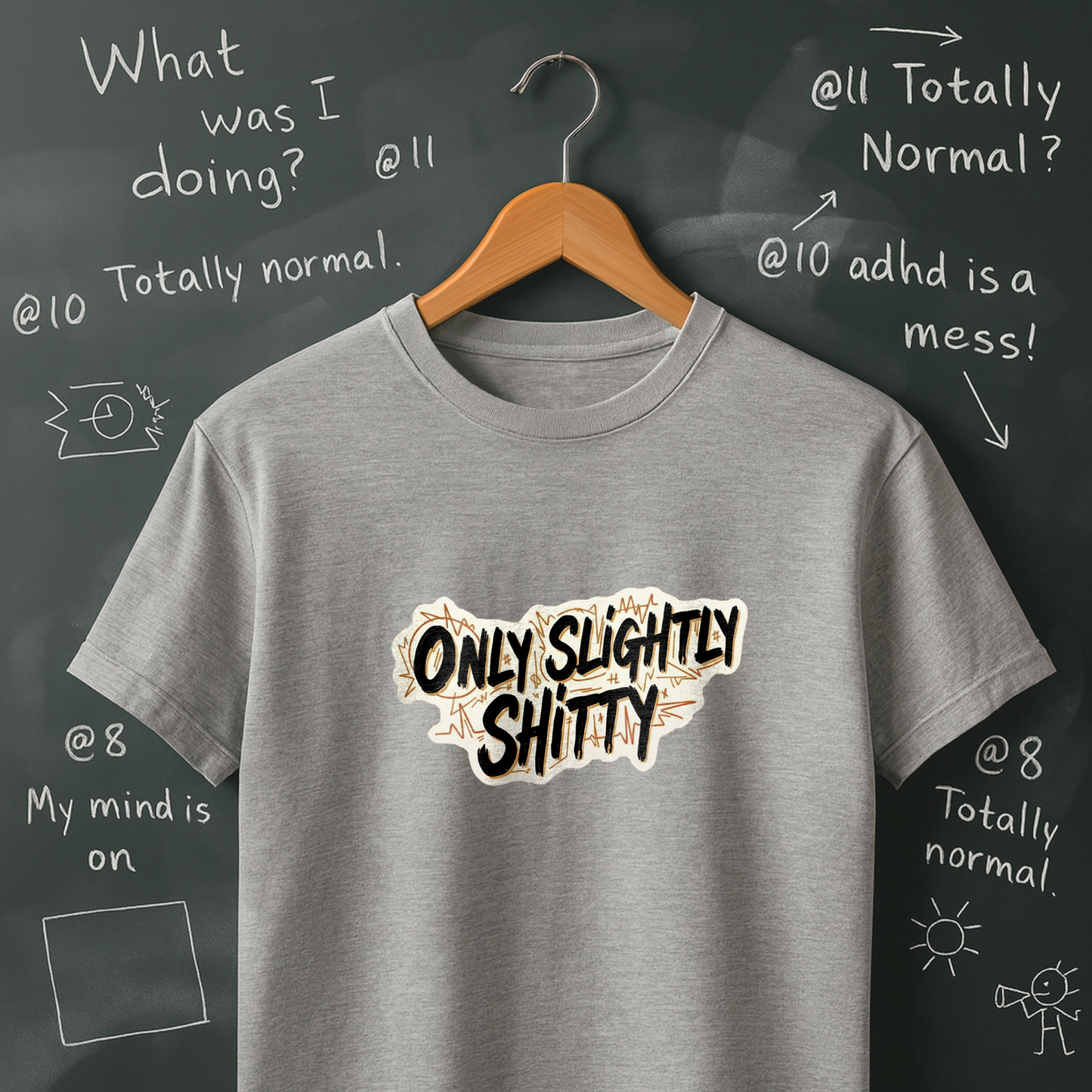 Only Slightly Shitty T-Shirt