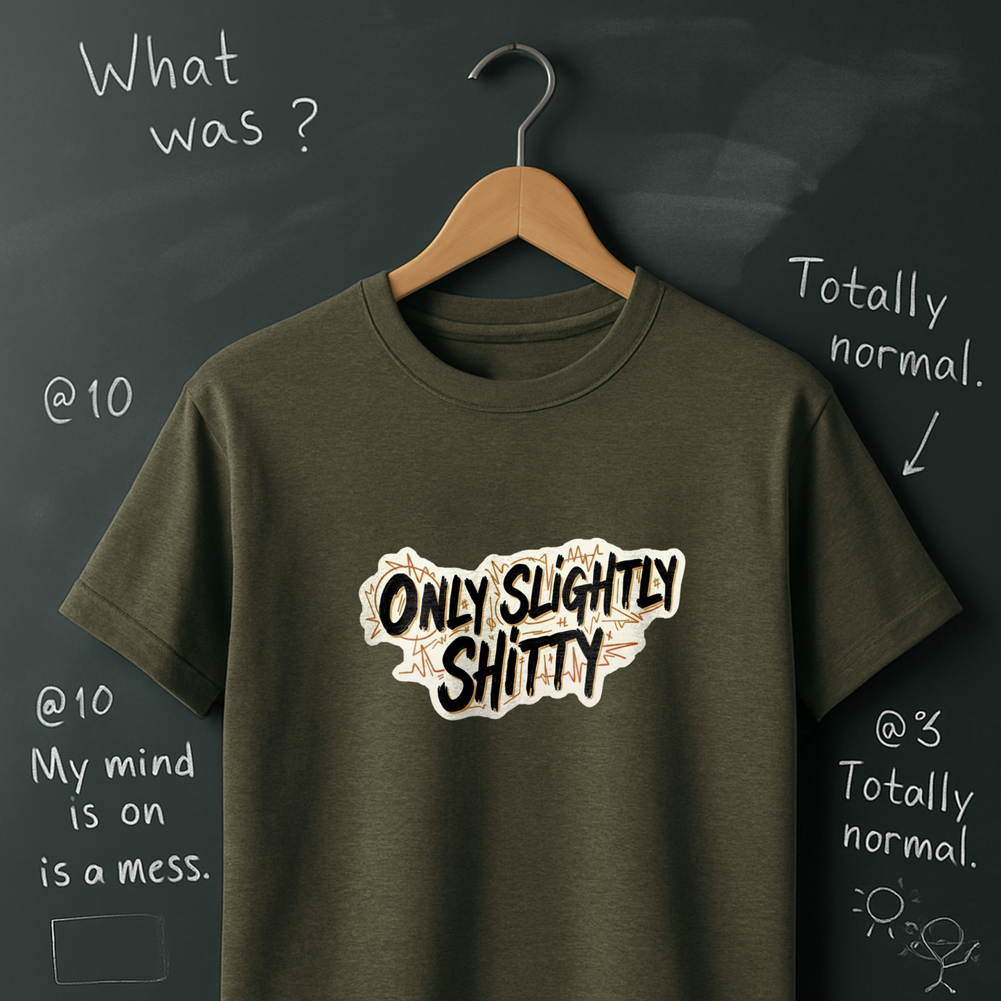 Only Slightly Shitty T-Shirt