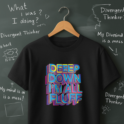 Deeep Down I'm All Fluff T-Shirt