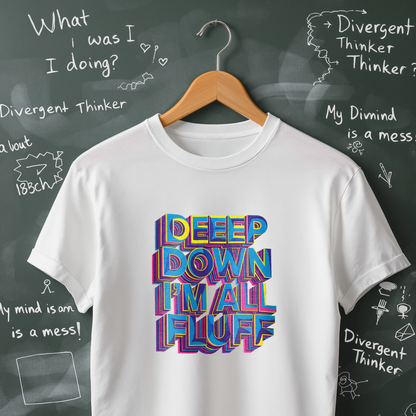 Deeep Down I'm All Fluff T-Shirt