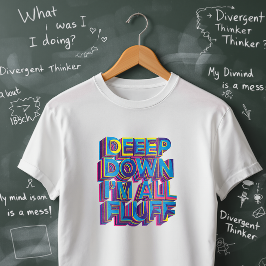 Deeep Down I'm All Fluff T-Shirt