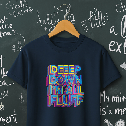Deeep Down I'm All Fluff T-Shirt