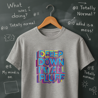 Deeep Down I'm All Fluff T-Shirt