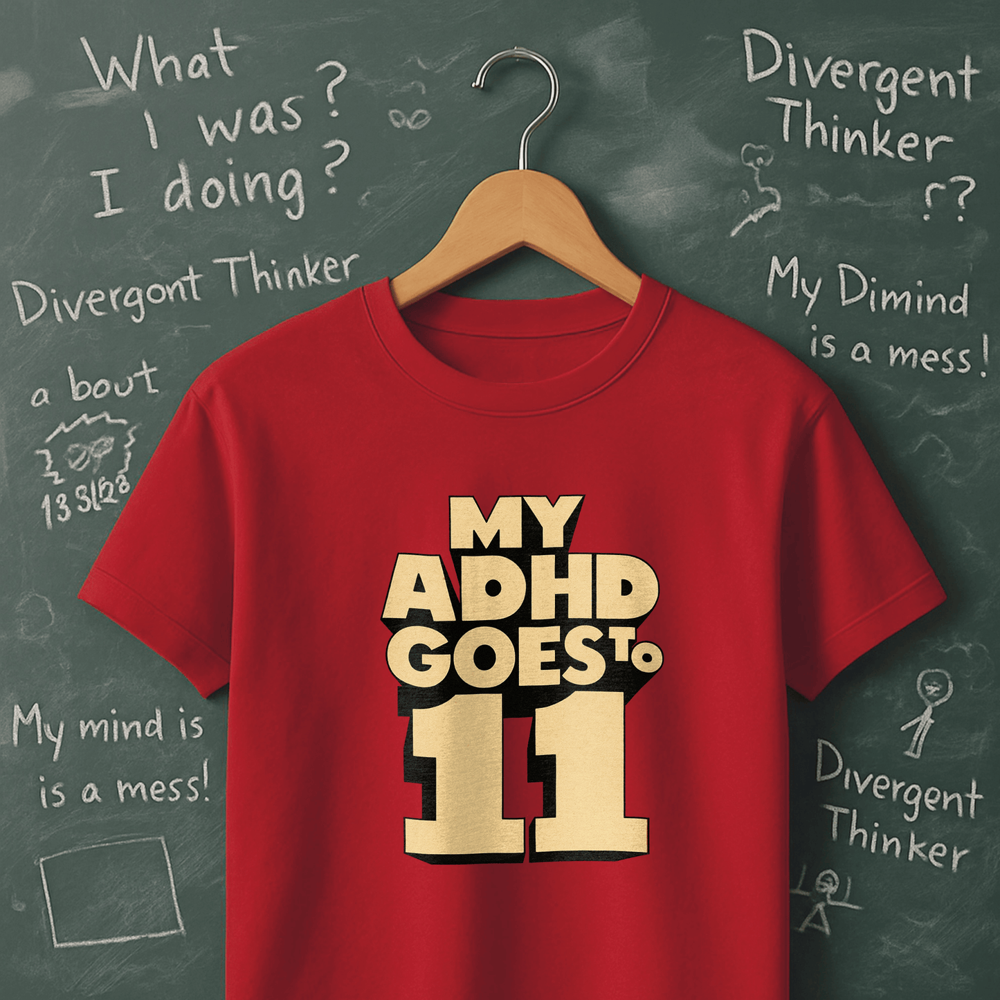 My ADHD Goes to 11 T-Shirt