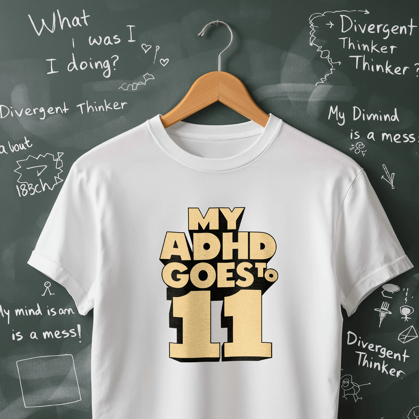 My ADHD Goes to 11 T-Shirt