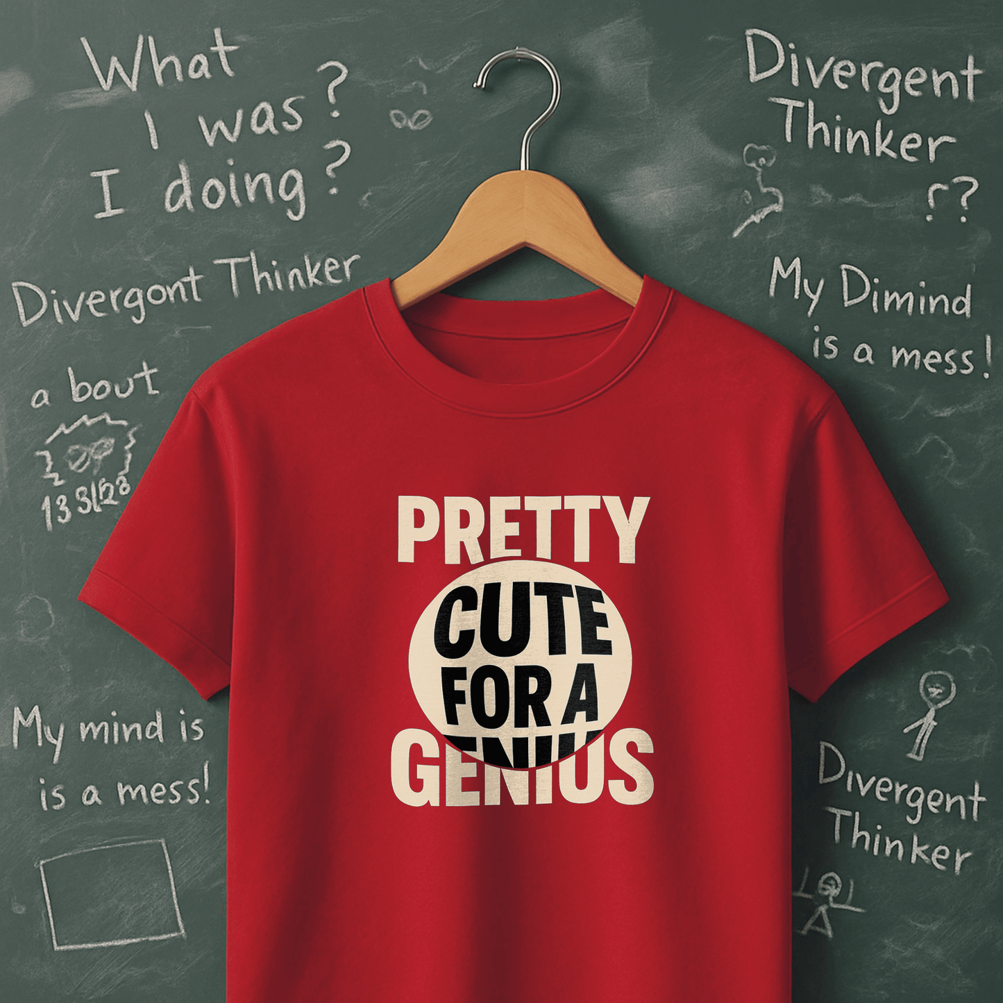 Pretty Cute for a Genius T-Shirt