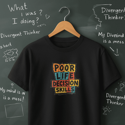 Poor Life Decision Skills T-Shirt